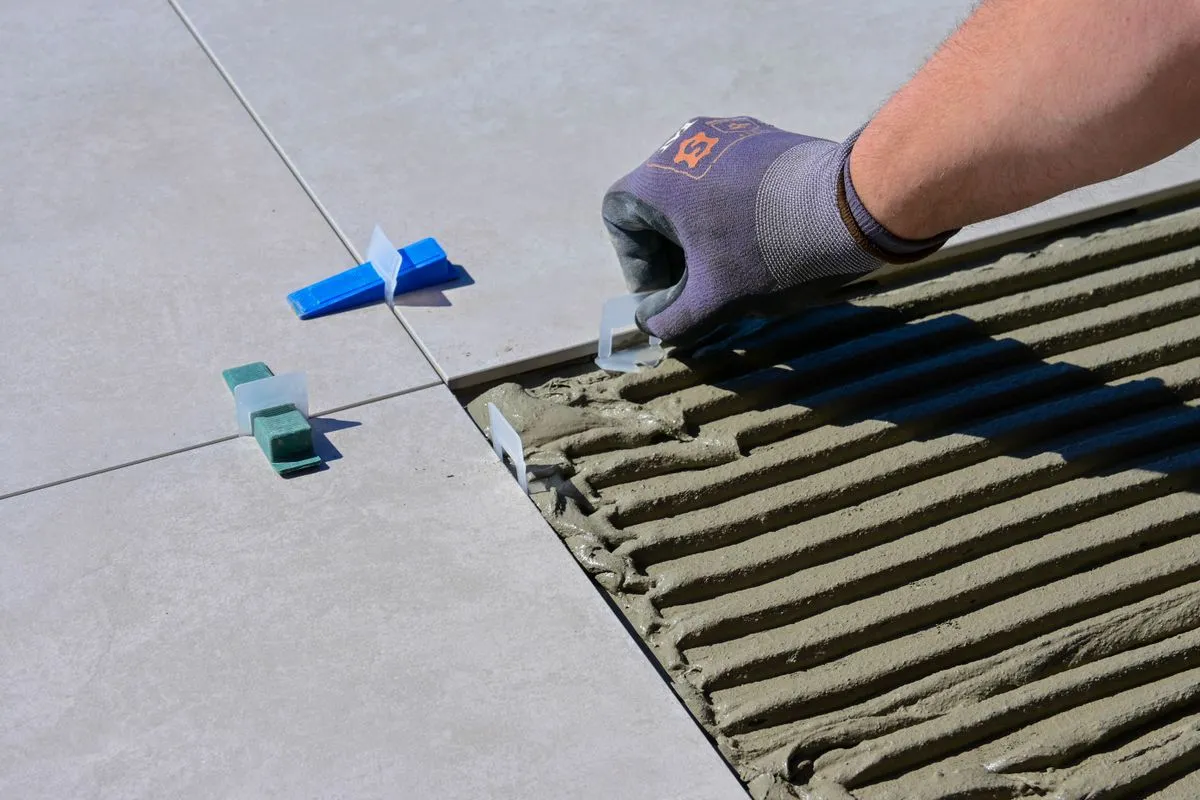 Tile flooring